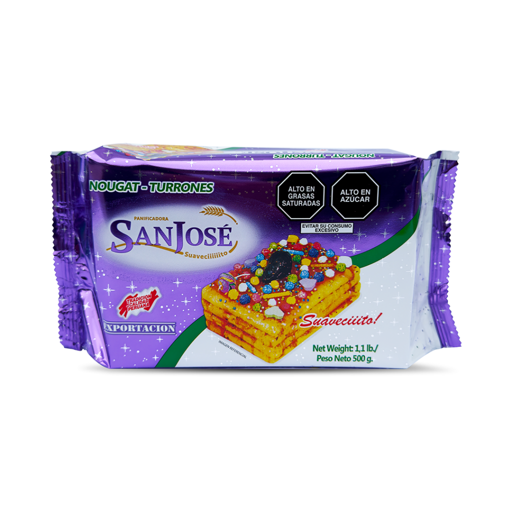 turron exportacion san jose empaque